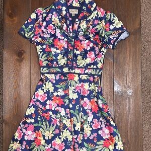 Lindy Bop Floral Dress